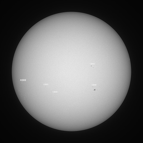 太陽(白色光) 2022/06/29