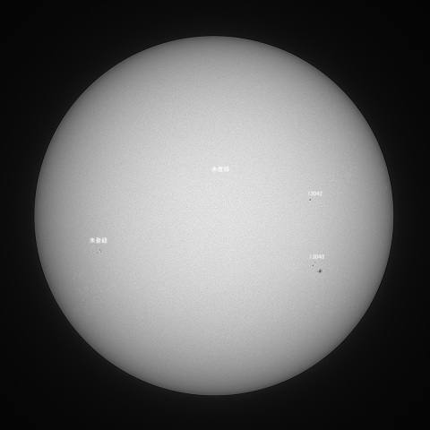 太陽(白色光) 2022/06/30