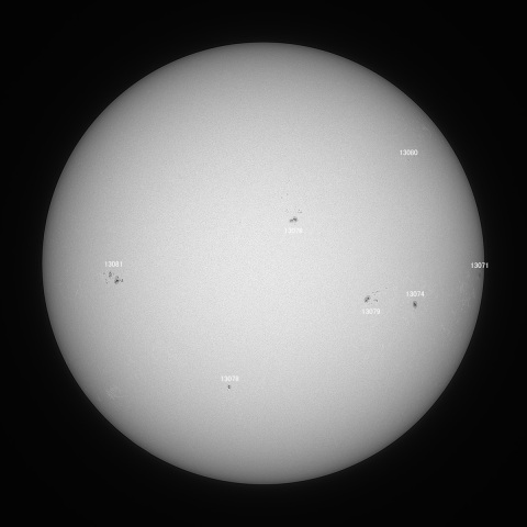 太陽(白色光) 2022/08/14