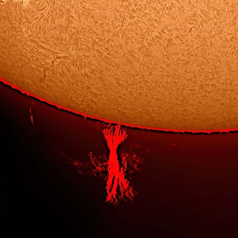 太陽プロミネンス 2022/08/27