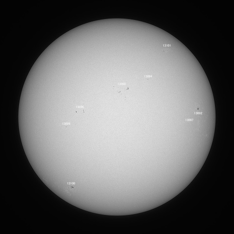 太陽(白色光) 2022/09/11
