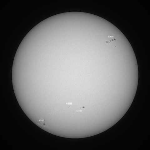 太陽(白色光) 2022/09/14