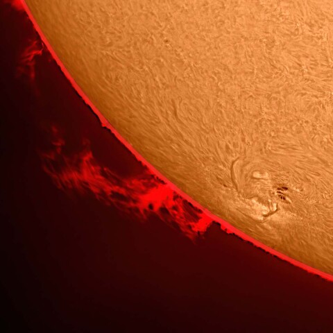 太陽プロミネンス 2022/09/14