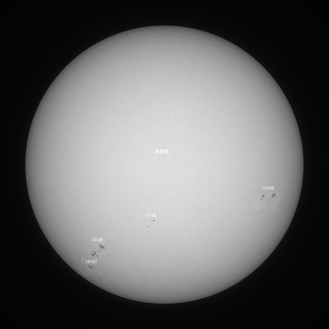 太陽(白色光) 2022/09/22