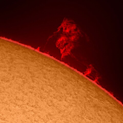 太陽プロミネンス 2022/09/27