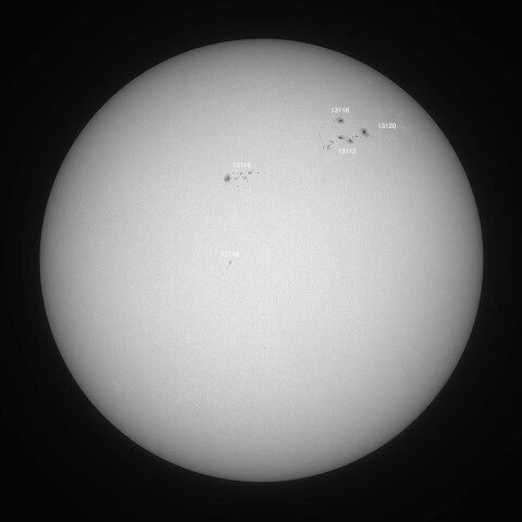 太陽(白色光) 2022/10/11