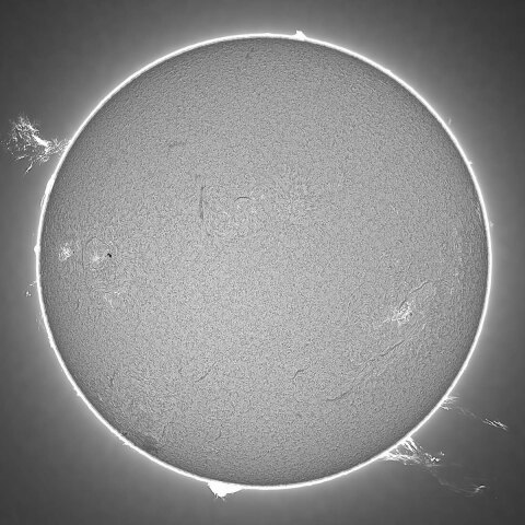 太陽プロミネンス 2022/10/27