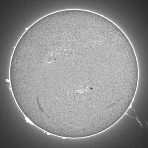 太陽プロミネンス 2022/12/08