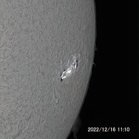 太陽フレア 2022/12/16