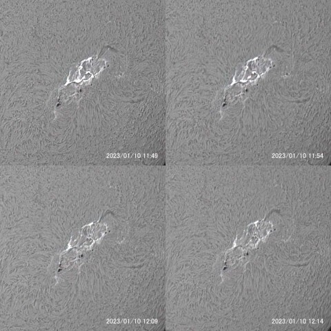 太陽フレア 2023/01/10