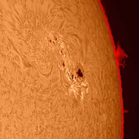 太陽活動領域#13234 2023/03/02