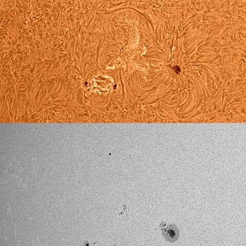 太陽活動領域#13285&#13286 2023/04/25