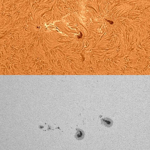 太陽活動領域#13285&#13288 2023/04/27