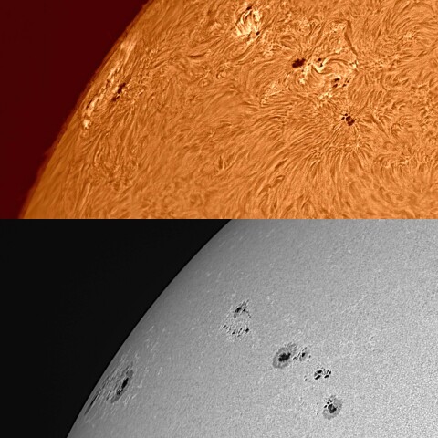 太陽活動領域#13293&#13296&#13297 2023/05/03