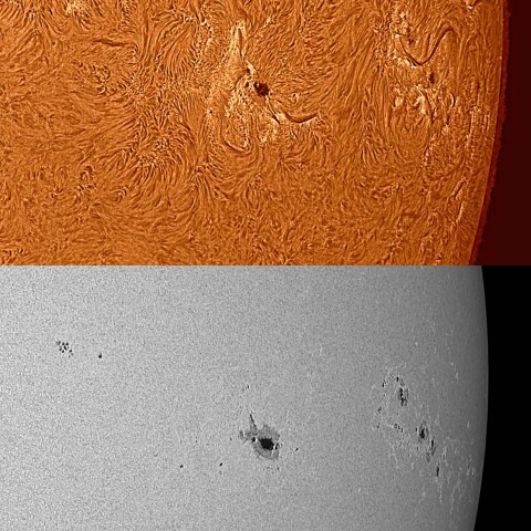 太陽活動領域#13296&#13297&#13300 2023/05/12