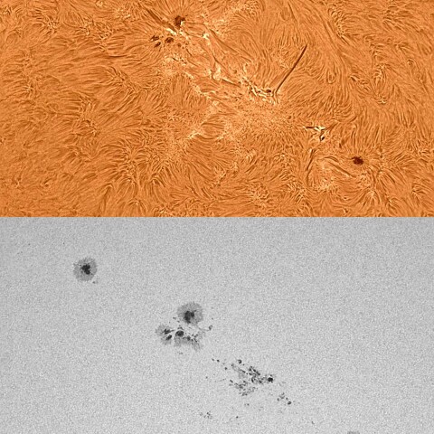 太陽活動領域#13311&#13313 2023/05/24