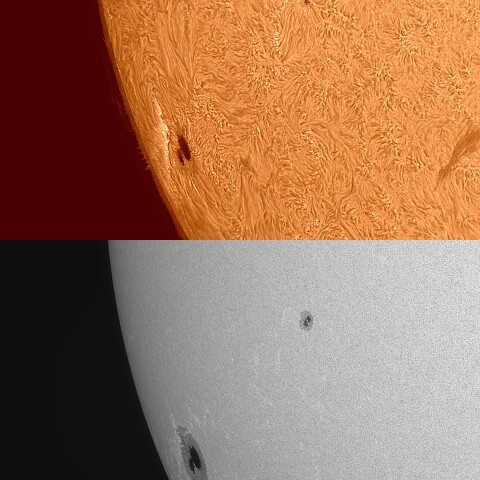 太陽活動領域13362&13363 2023/07/07