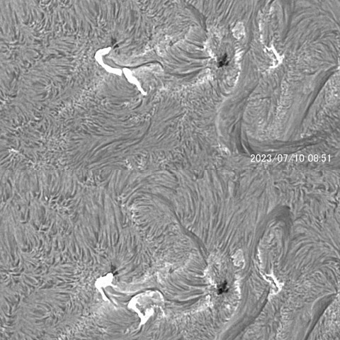 太陽フレア 2023/07/10