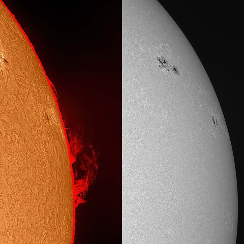 太陽活動領域13373&13376 2023/07/26