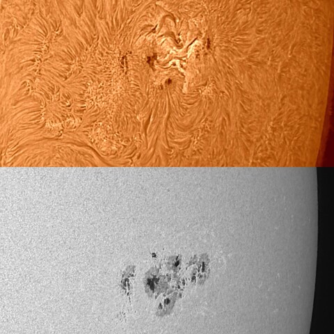 太陽活動領域13380 2023/08/02