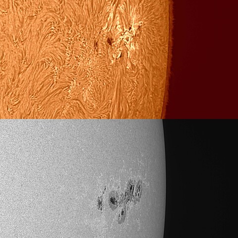 太陽活動領域13380 2023/08/03