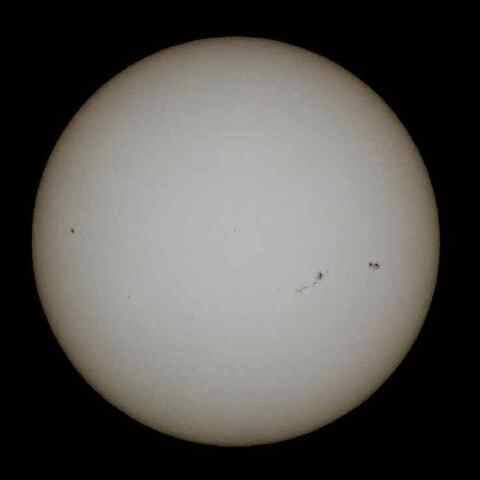 ６月11日太陽面