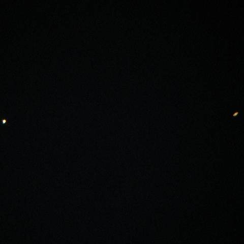 水星と土星の接近