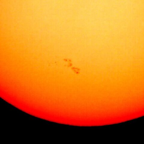 太陽黒点群2860　「うん?」