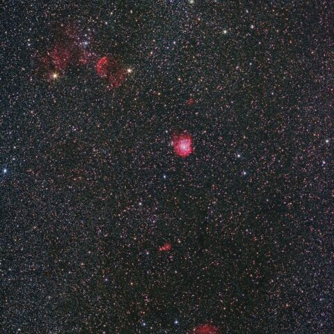 ふたご座の散光星雲