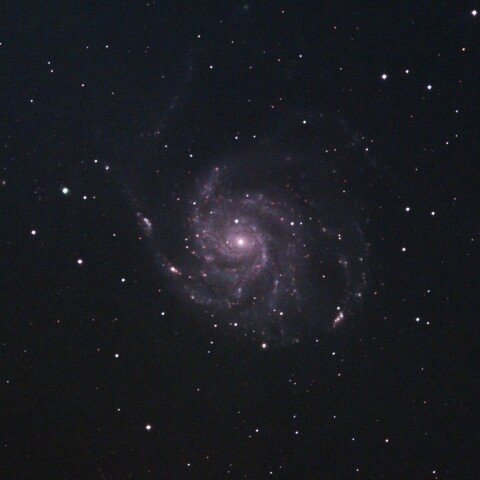 M101 回転花火銀河