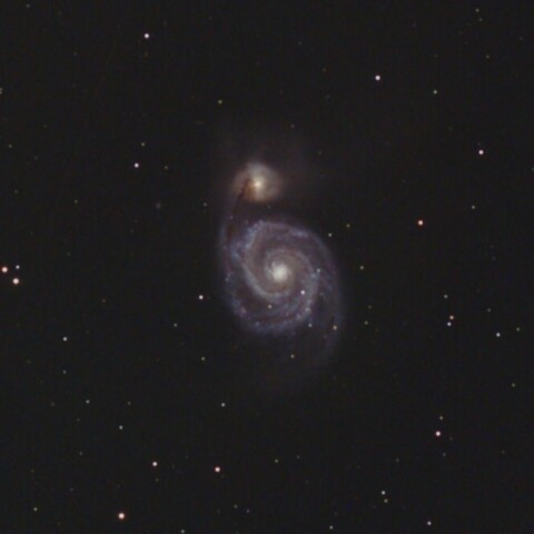 M51 子持ち銀河