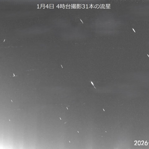 しぶんぎ座流星群