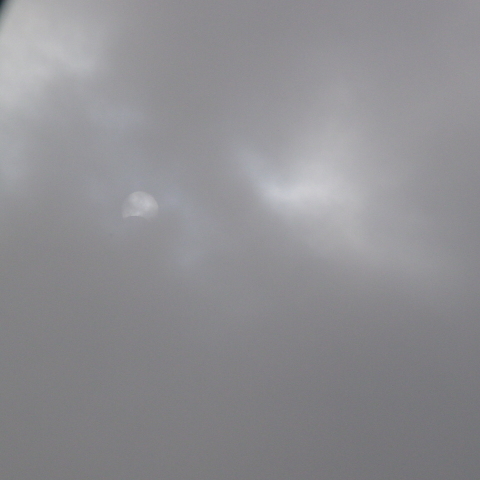 デジカメで日食