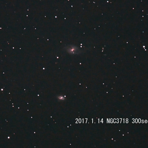 NGC3718とNGC3729