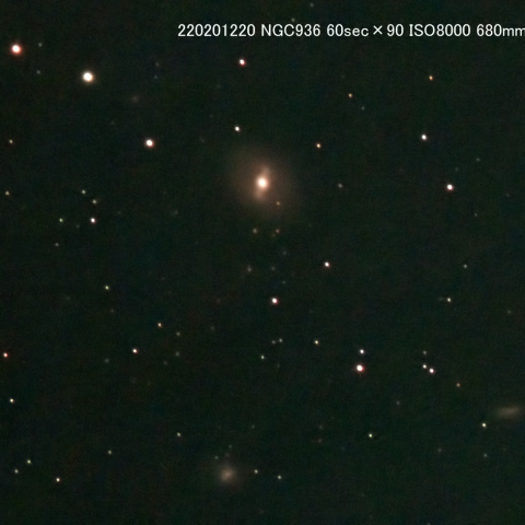 クジラ座のNGC936とNGC941及びPGC9394