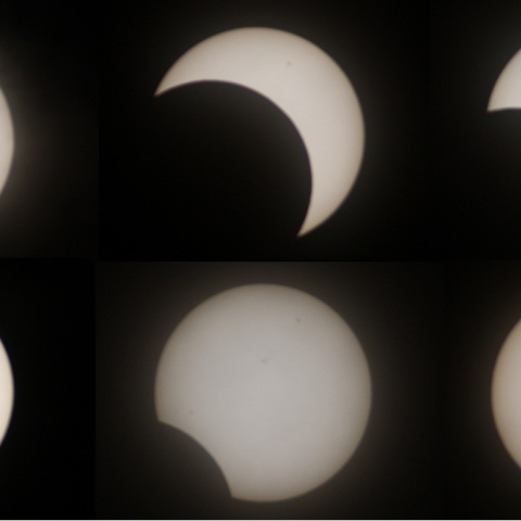 金環日食Ⅲ（部分食～終了）