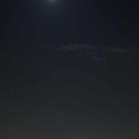 月とスカイツリー