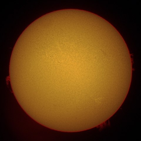 6月6日のプロミネンス