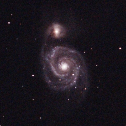 M51子持ち銀河