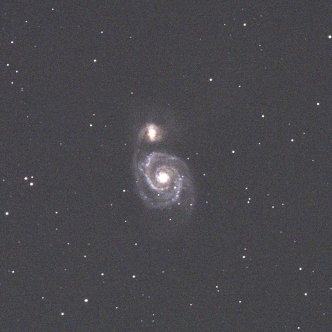 M51 子持ち銀河