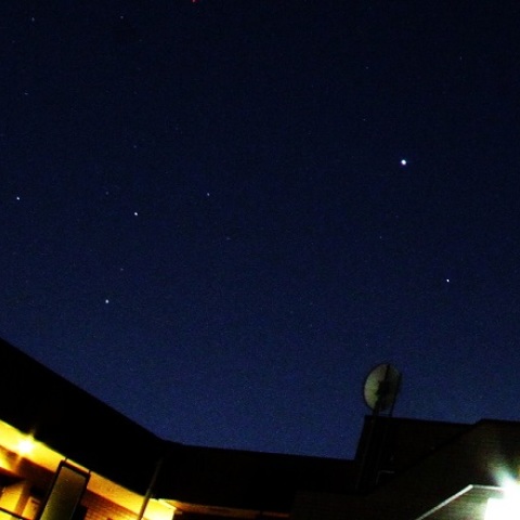 マンションの上に・・・