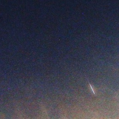 マイナス2等級超の流星（からす座付近）