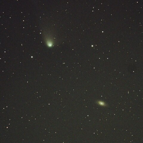 13P_Olbers 8/26とM64(黒眼銀河)