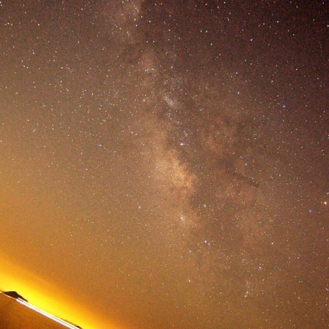 瀬戸内海に昇る…Milkyway