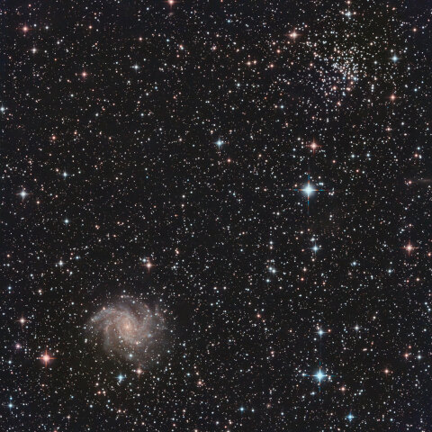 NGC6946とNGC6939