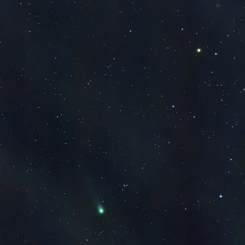 10月8日未明のレモン彗星