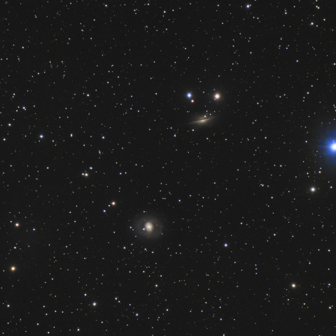 M77とNGC1055