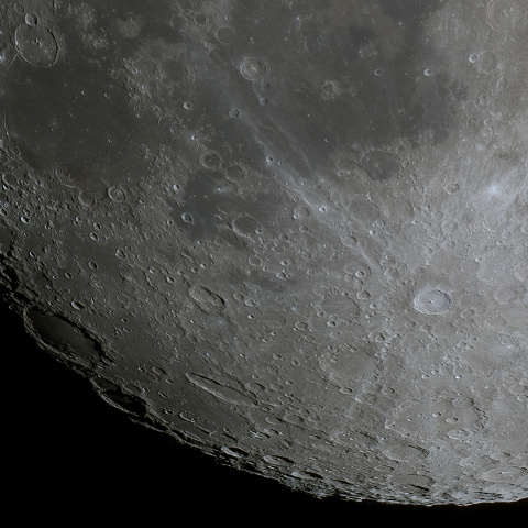 1月18日の月面南部