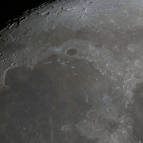 1月18日の月面北部