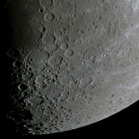 2月13日の月面南部